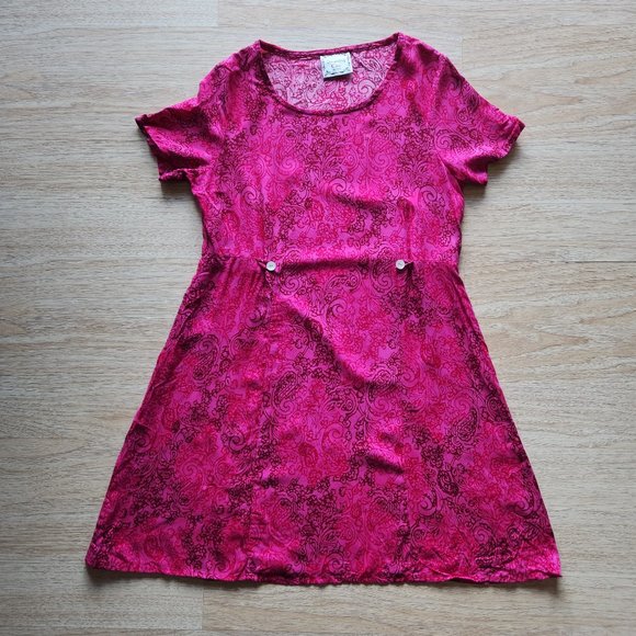 Dressing Clio Dresses Dressing Clio Rayon Floral Batik Tunic Shift